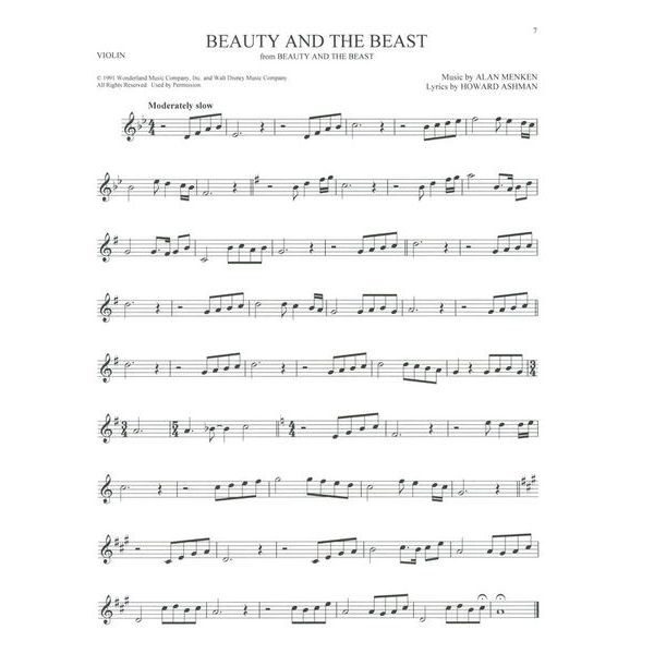 Hal Leonard 101 Disney Songs Violin