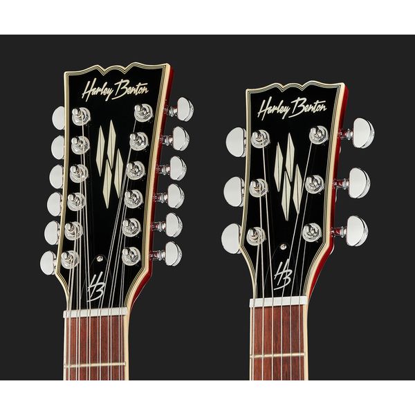 Harley Benton DC-Custom 612 Cherry