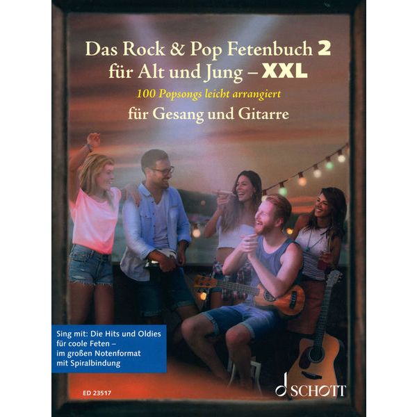 Schott Rock & Pop Fetenbuch Git.2 XXL