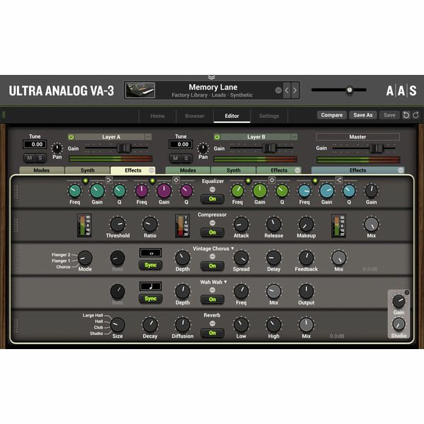 AAS Ultra-Analog VA-3 UG Session