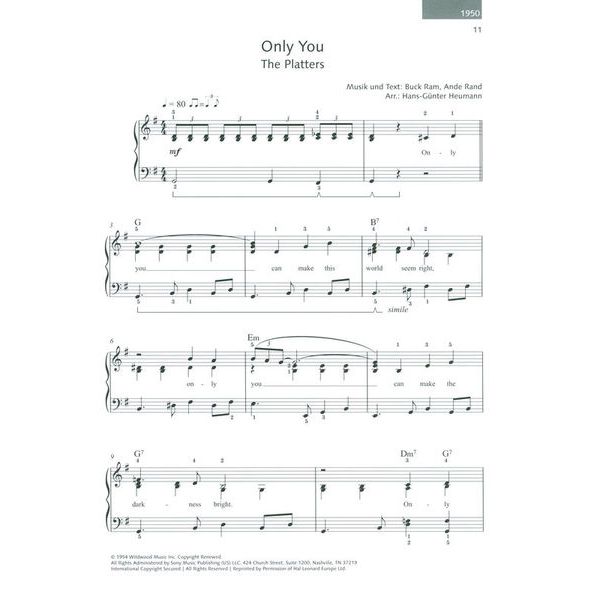 Schott Heumanns Pianotainment Pop