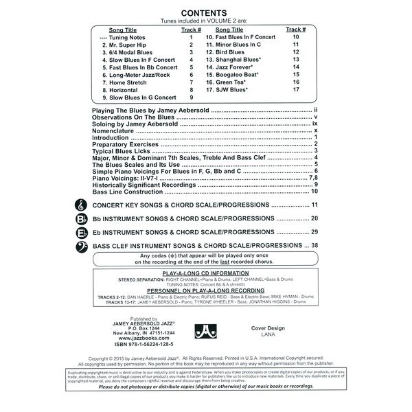 Jamey Aebersold Nothin' But Blues