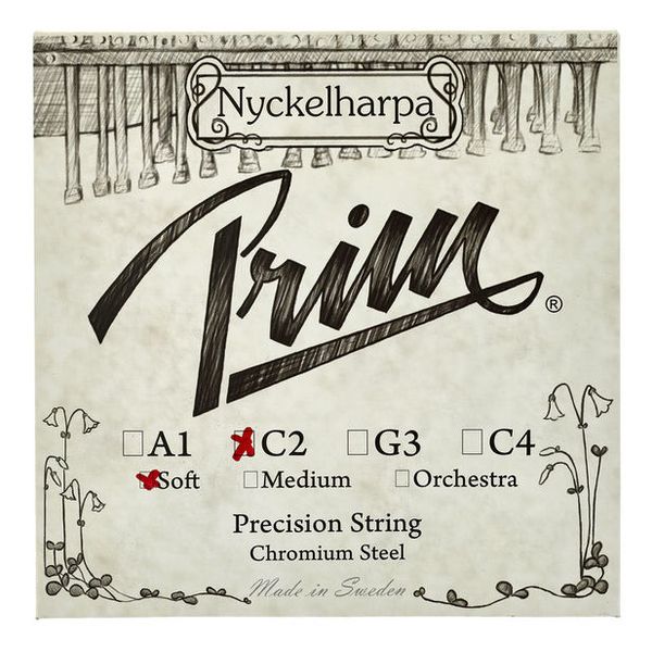 Prim Nyckelharpa String C2 Soft