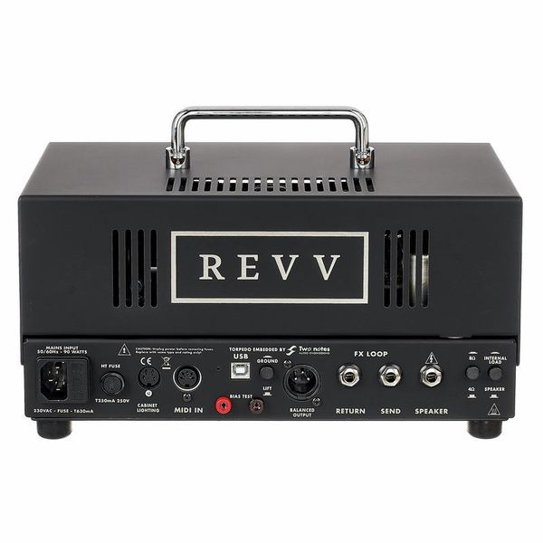 Revv D20 Amp Head BK