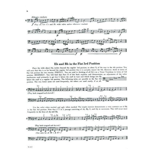 Carl Fischer Method for Bass Trombone