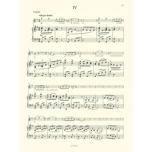 Wiener Urtext Edition Dvorak Sonatine for Violin