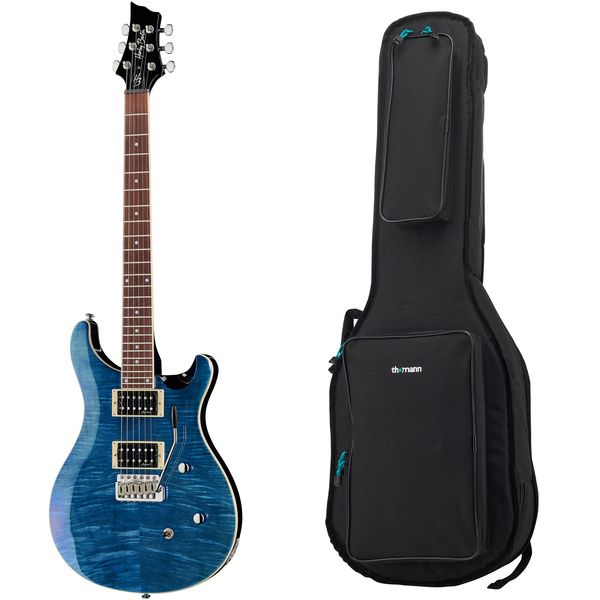 Harley Benton CST-24T Ocean Flame w/Bag