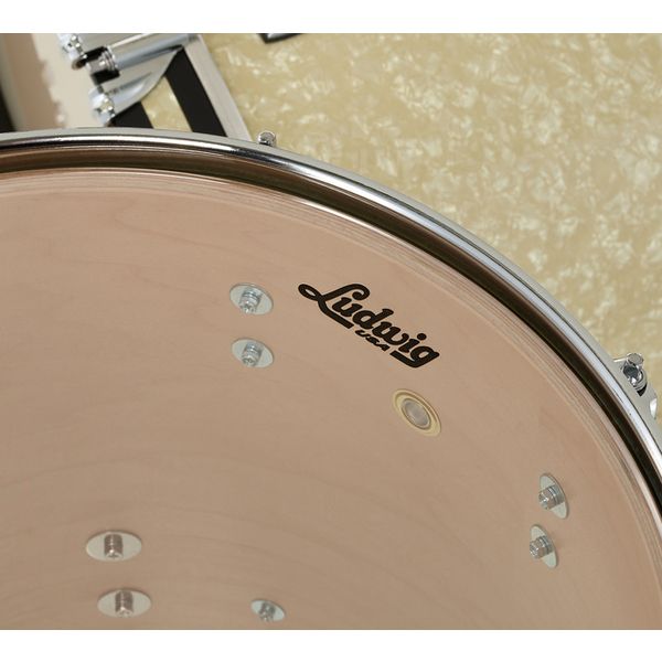Ludwig Classic Maple Downbeat V.White