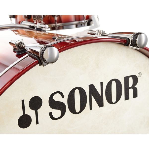 Sonor SQ2 1up1down Candy Red over AM