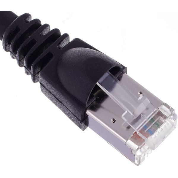 Telegrtner CAT6A Patchkabel 15m, sw