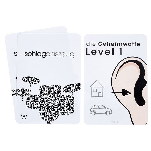 Schlag das Zeug Spielkarten-Set Level 1