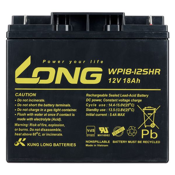 Monacor WP18-12SHR Akku for Skyrock