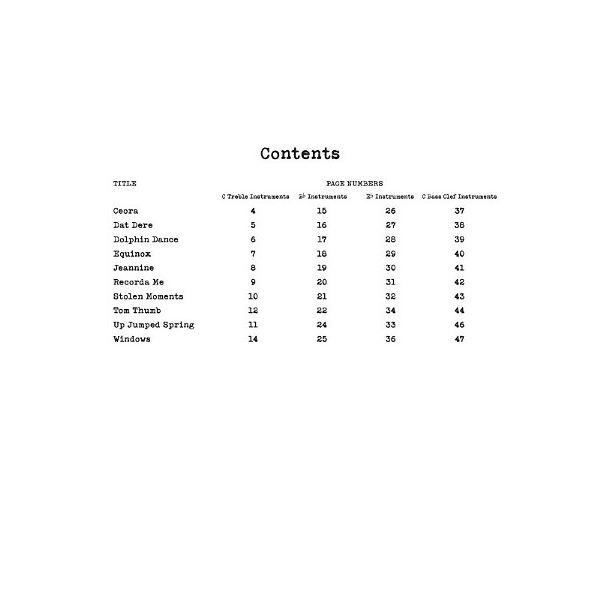 Hal Leonard 1960s Jazz Play-Along