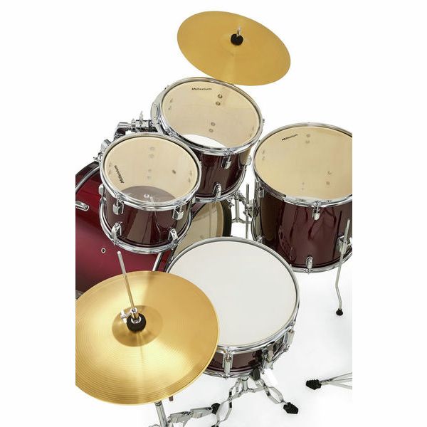 Millenium Focus 22 Drum Set Red
