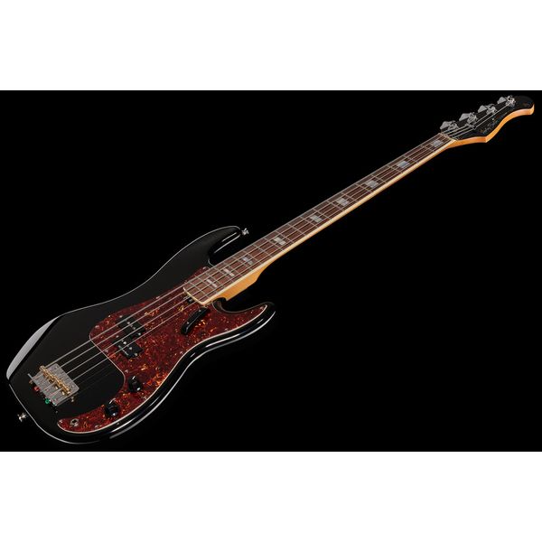 Harley Benton MV-4P Black w/Case