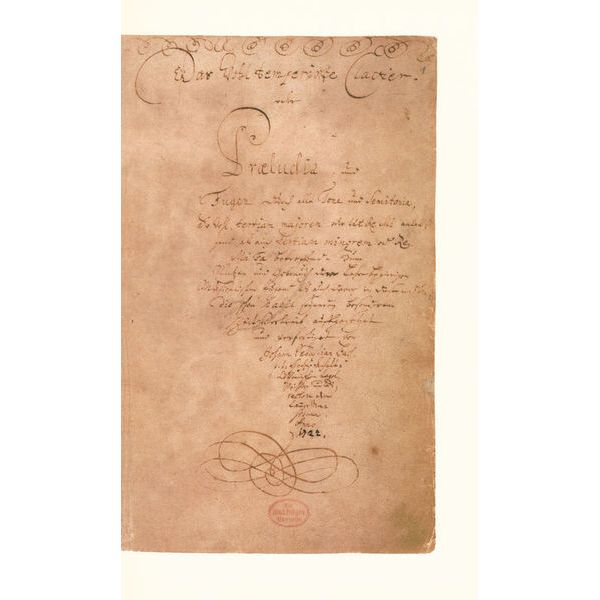 Brenreiter Bach Wohltemperierte Klavier I