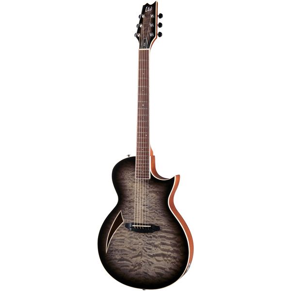ESP LTD TL-6 QM Charcoal Burst