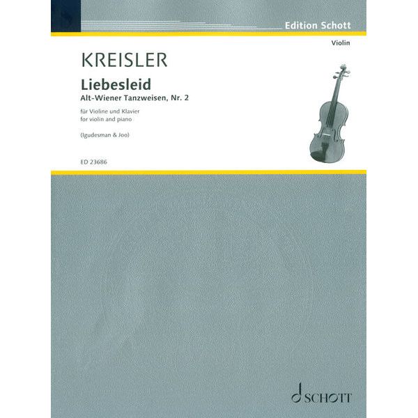 Schott Kreisler Liebesleid Violine