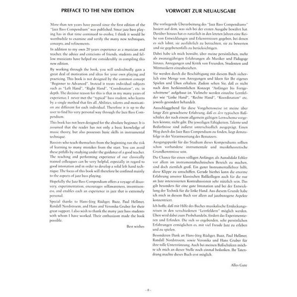 Advance Music Jazz Bass Compendium