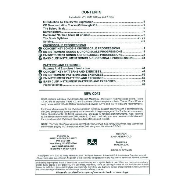 Jamey Aebersold The II-V-I Progression