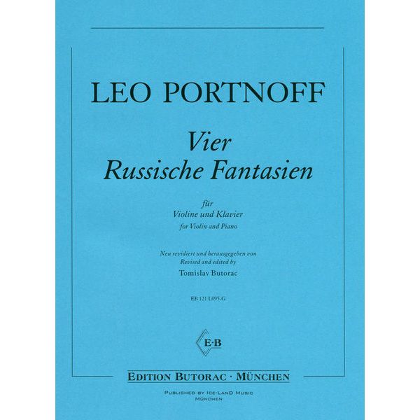 Edition Butorac Portnoff 4 Russische Fantasien