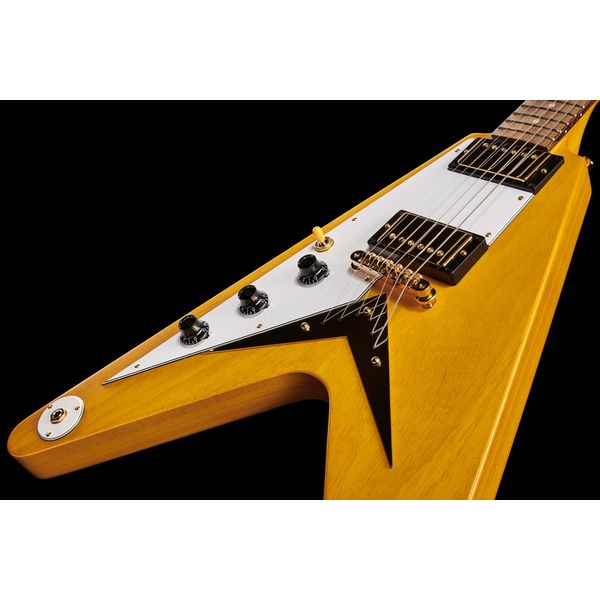 Epiphone Flying V Korina Aged Nat. LH