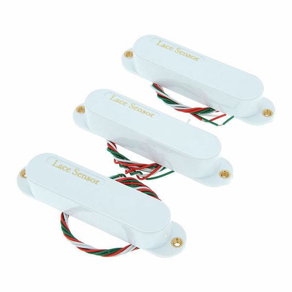 Lace Pickups Sensor Gold 3 Pack WH