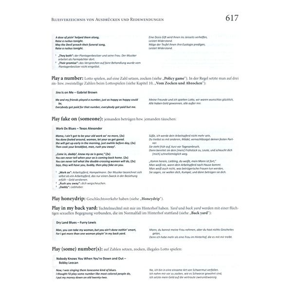 Edition Olms Die Geheimsprache des Blues