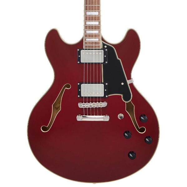DAngelico Premier DC Burnt Red