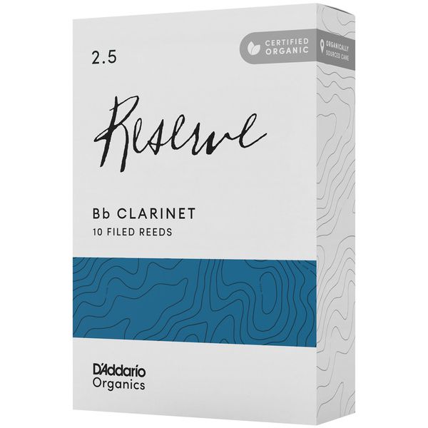 DAddario Woodwinds Organic Reserve Clarinet 2.5