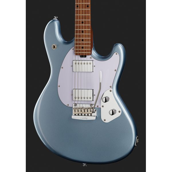 Sterling by Music Man SR50 Stingray Firemist Silver
