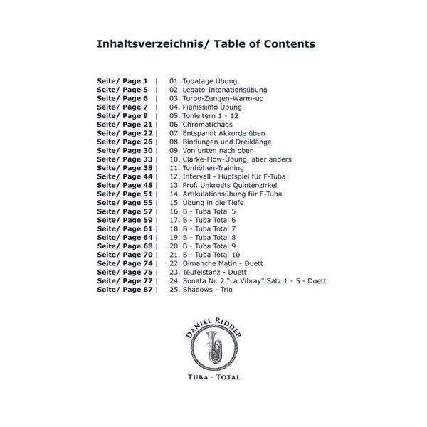 Martin Schmid Blechblsernoten Tuba-Total 2