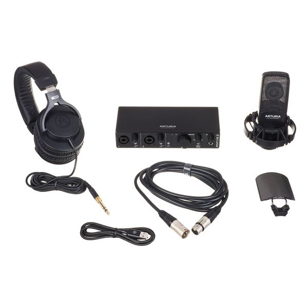 Arturia MiniFuse Recording Pack Black