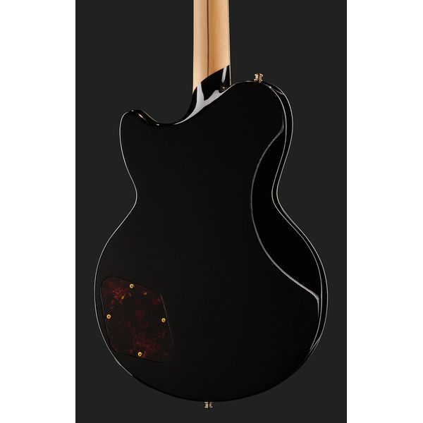 DAngelico DLX Atlantic Bariton Solid BLK