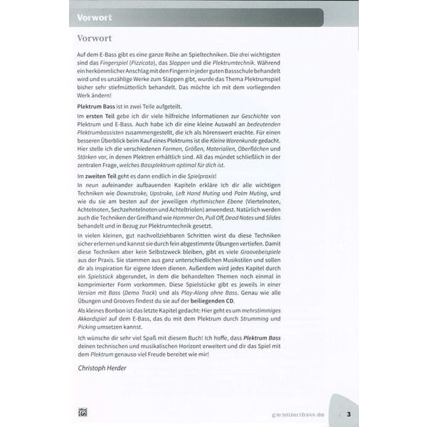 Alfred Music Publishing Plektrum-Bass