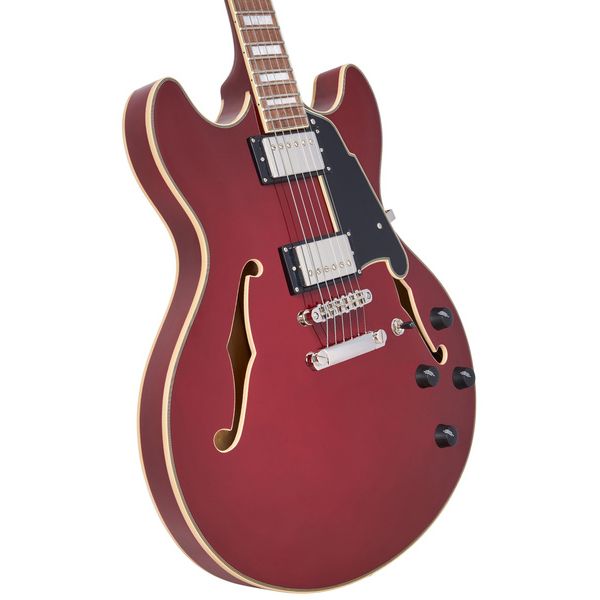 DAngelico Premier DC Burnt Red