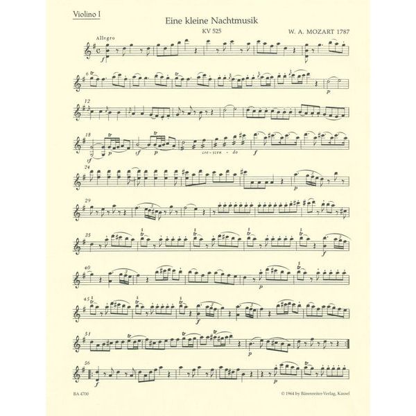 Brenreiter Mozart Nachtmusik Streichqt.