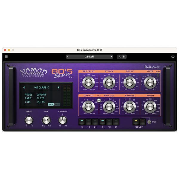 Nomad Factory 80s Spaces