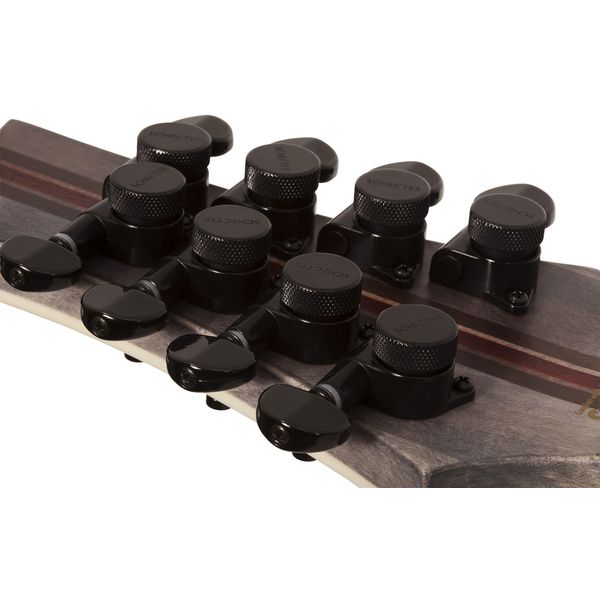 Schecter C-8 MS SLS Elite Evil Twin SBK