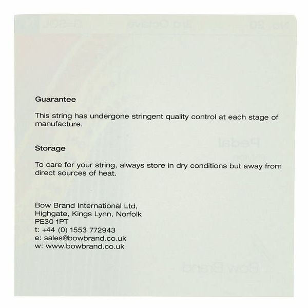 Bow Brand Pedal Artist Nylon 3rd G No.20