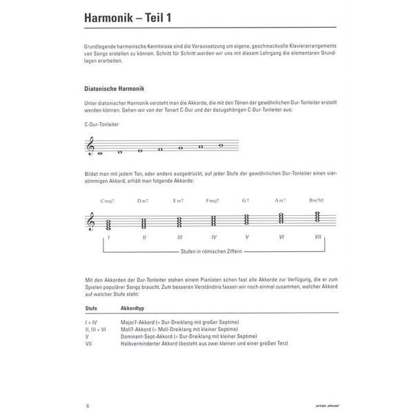 Artist Ahead Musikverlag Die Barpiano-Schule 1