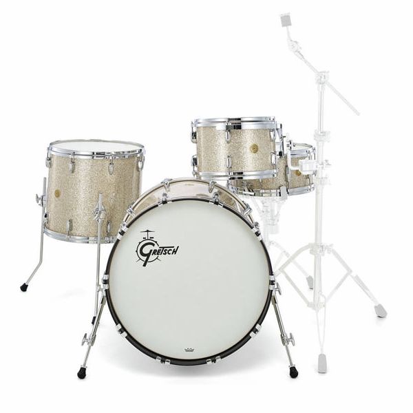 Gretsch Drums USA Custom Rock - Silver Glass