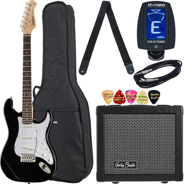 Harley Benton ST-20 BK Standard JamPack