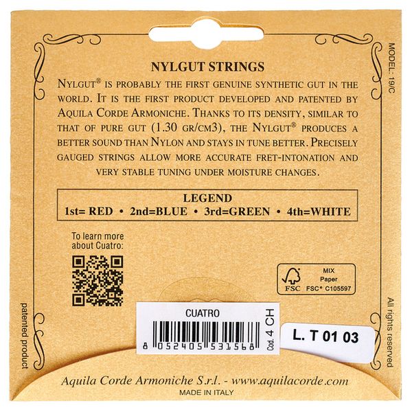 Aquila 4CH Nylgut Series