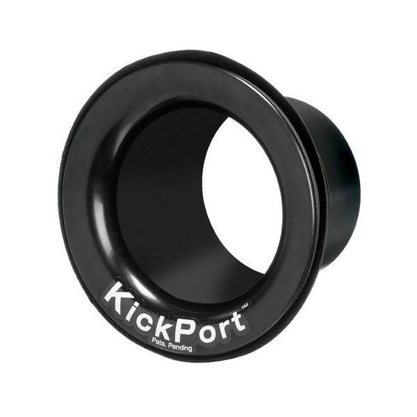 Kick Port Bass Drum Insert Booster Black
