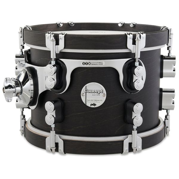 DW PDP 10"x07" CC Tom Ebony