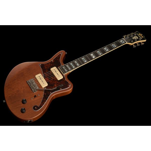 DAngelico DLX Bedford SH Matte Walnut