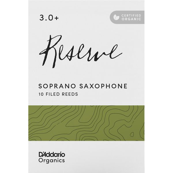 DAddario Woodwinds Organic Reserve SOP 3.0+