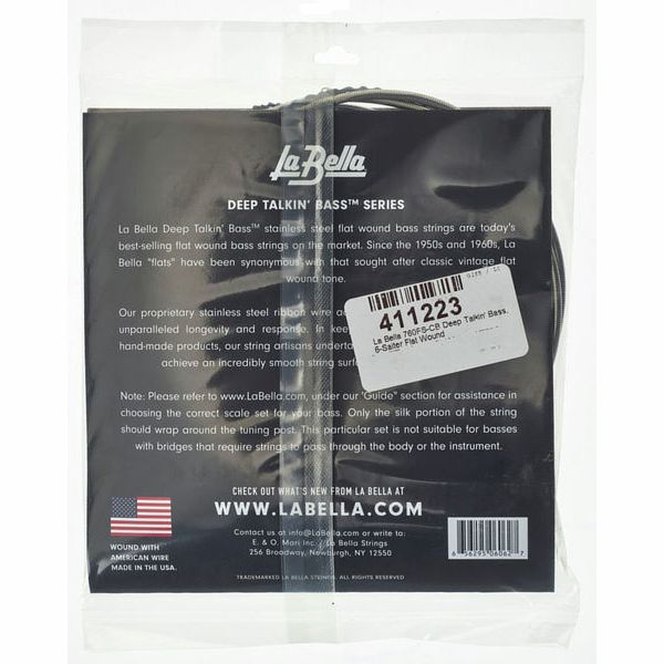 La Bella 760FS-CB Deep Talkin' Bass