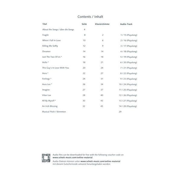 Schott Pop Ballads Trumpet